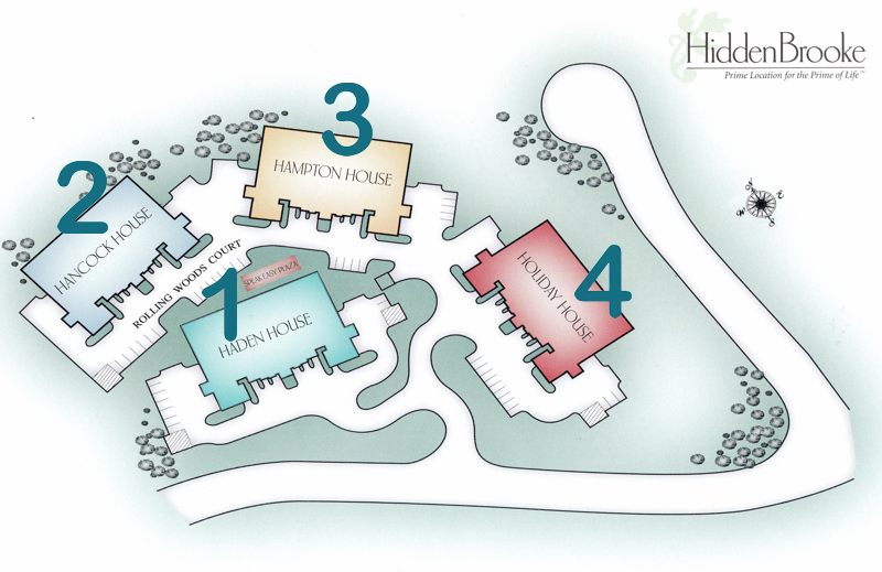 Map of the HiddenBrooke Complex